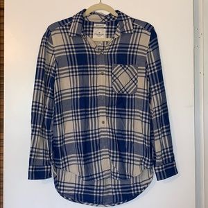 American Eagle Blue Flannel size S